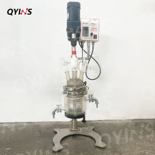 攪拌鍍膜玻璃反應釜-500mL、1L、2L、5L